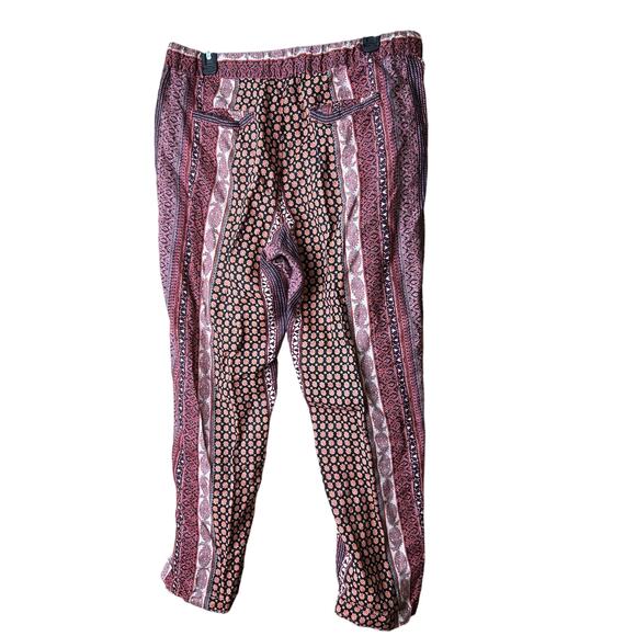 Rachel Zoe Indian Boho Print‎ Pants Size L - Picture 1 of 8